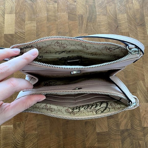 GUESS PALE PINK CROSSBODY - Picture 7 of 7